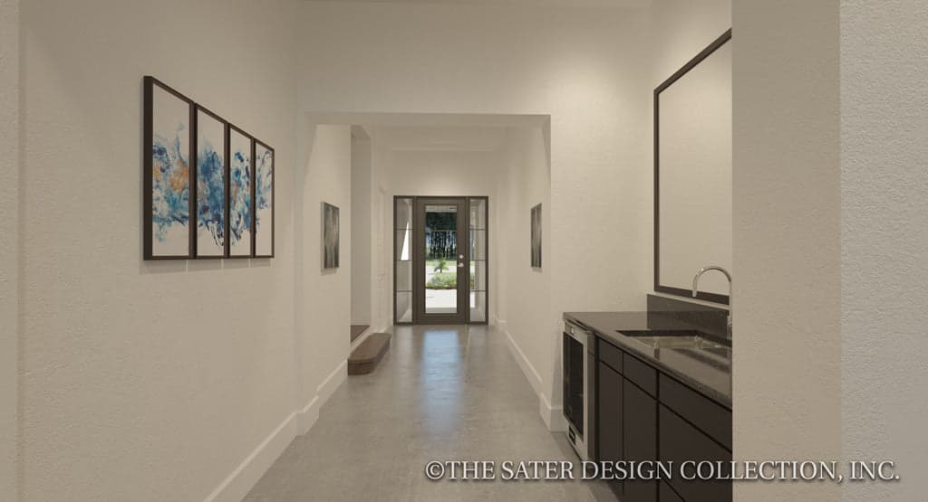 Grand foyer entry