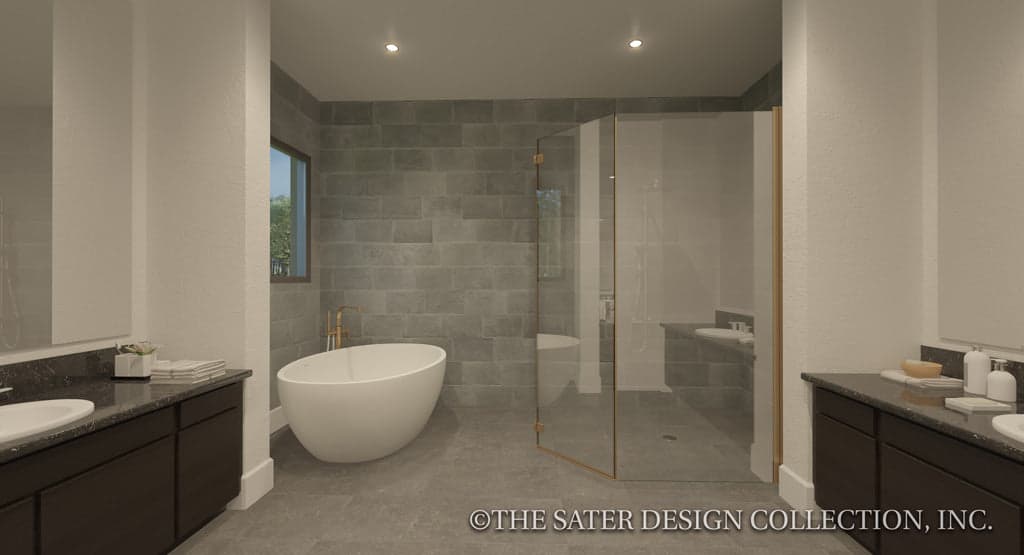 Primary suite bathroom