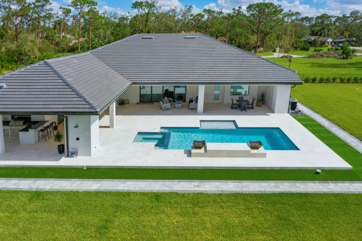 Brynwood Estate from above