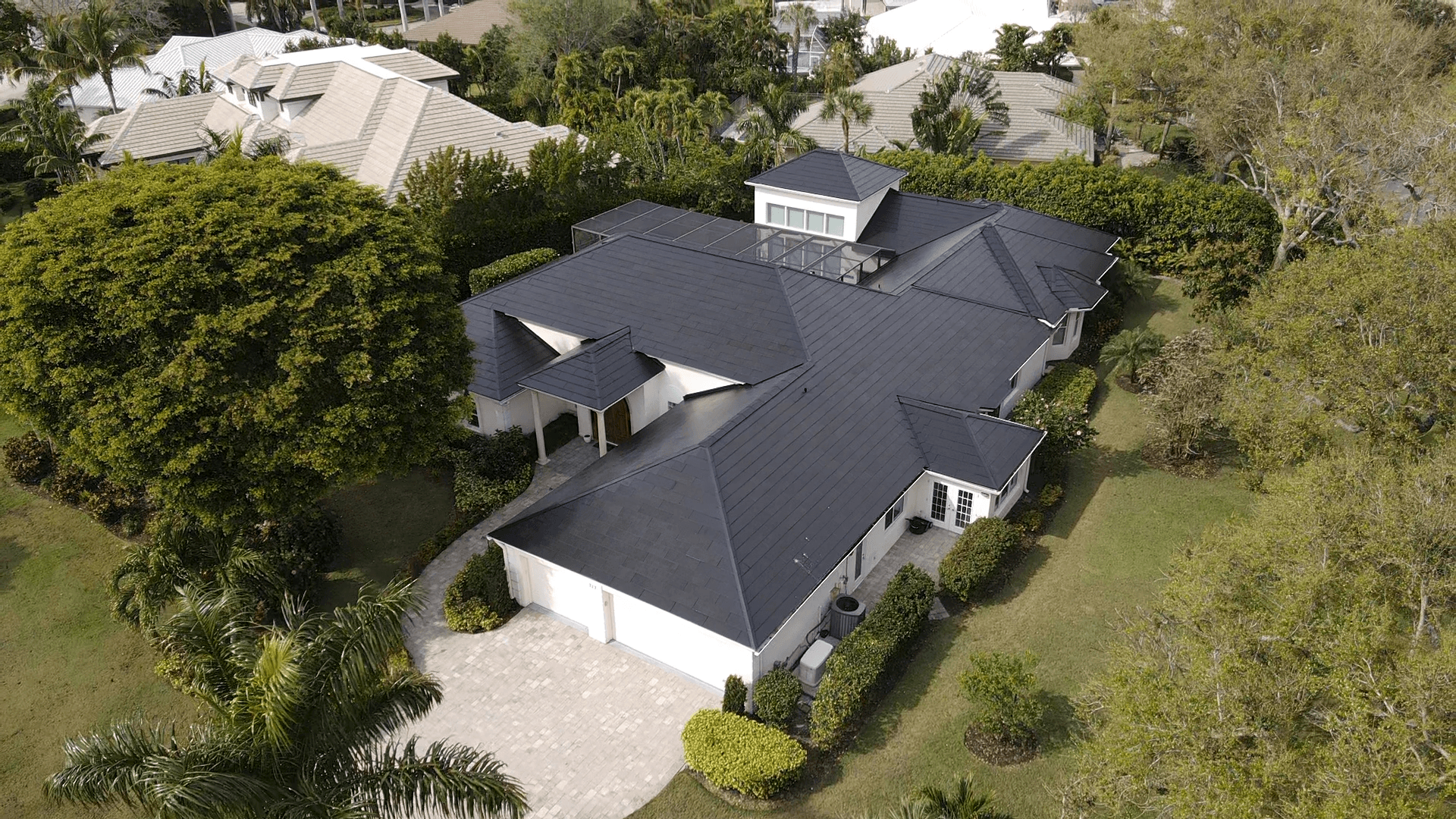 Aerial of a PrimeBid home with rooftop solar